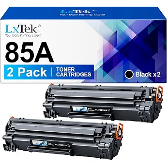 85A CE285A Toner Compatible with HP 85A LaserJet P1102W Toner Black For HP Laserjet P1102W P1102 M1212NF M1132MFP M1217NFW M1212 M1132 M1210 M1210 MFP P1109 Black Pack of 2