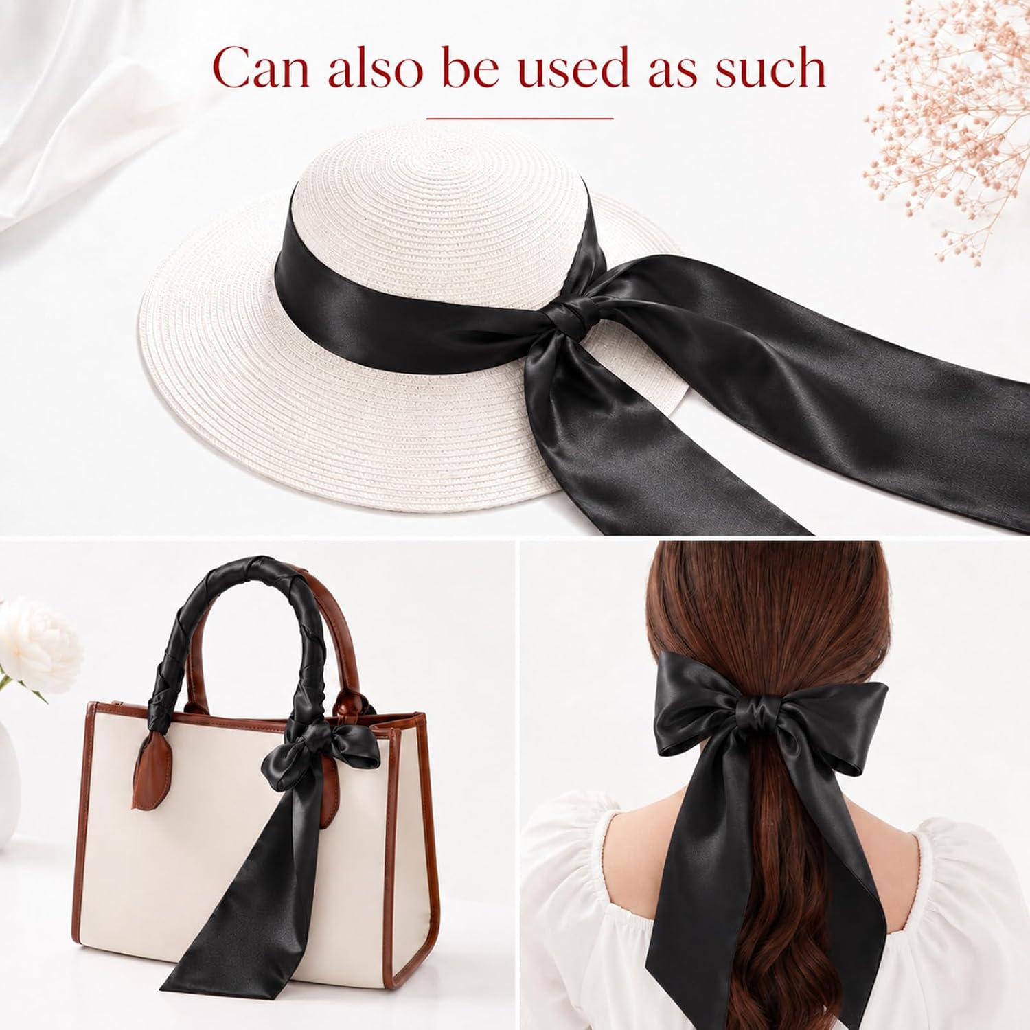 Sash Belt, Long Wide Satin Belt, Dress Bridal Sash for Wedding Special Occasion(4 x 98.4inch)