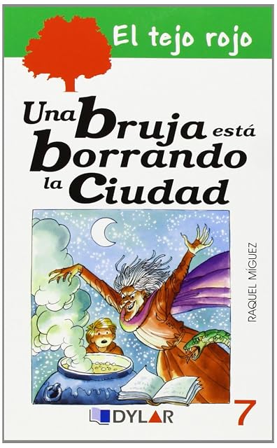 Portada de El Tejo Rojo 7: Una Bruja Esta Borrando la Ciudad