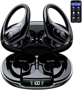 occiam Active Noise Cancelling Earbuds Wireless Bluetooth Headphones