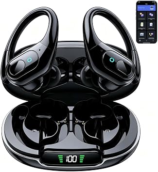 occiam Active Noise Cancelling Earbuds Wireless Bluetooth Headphones
