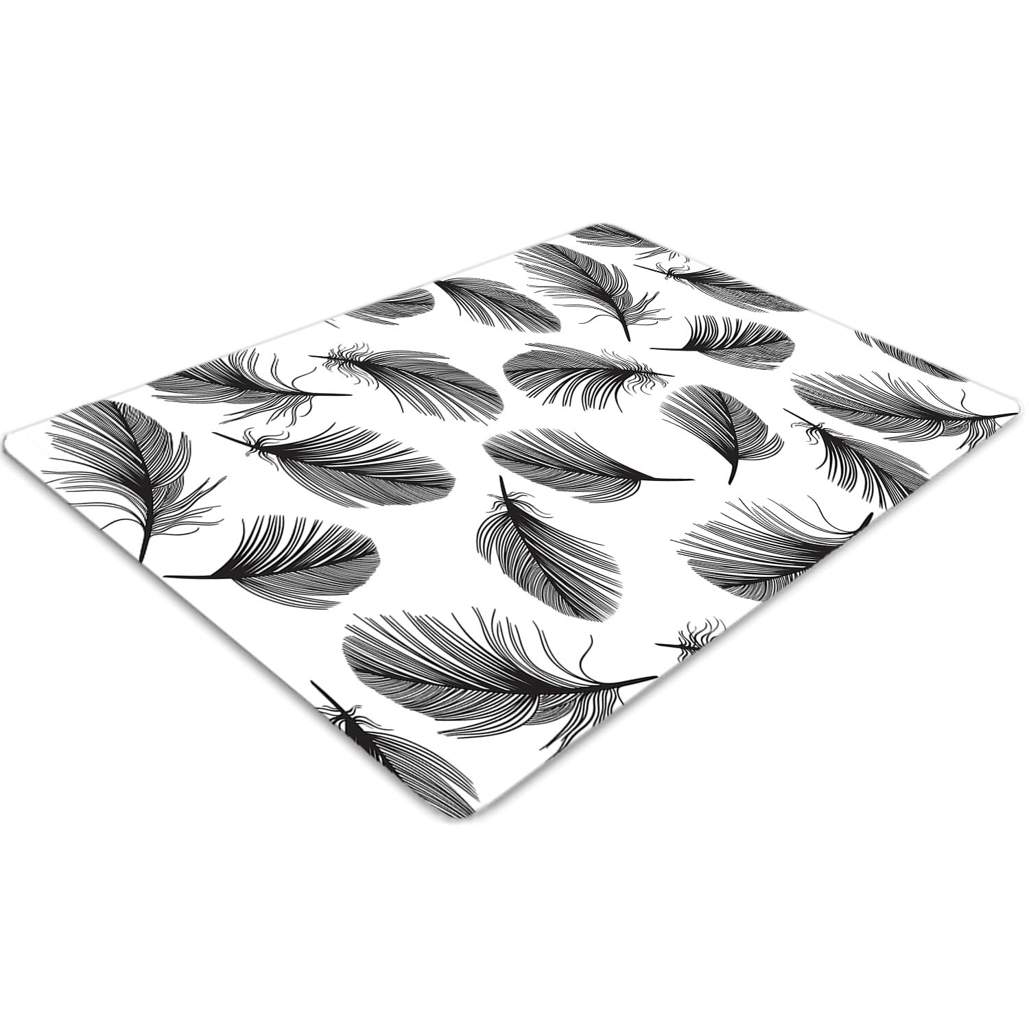 Tapis de chaise de bureau rectangulaire 120x90 cm idéal pour préserver le parquet