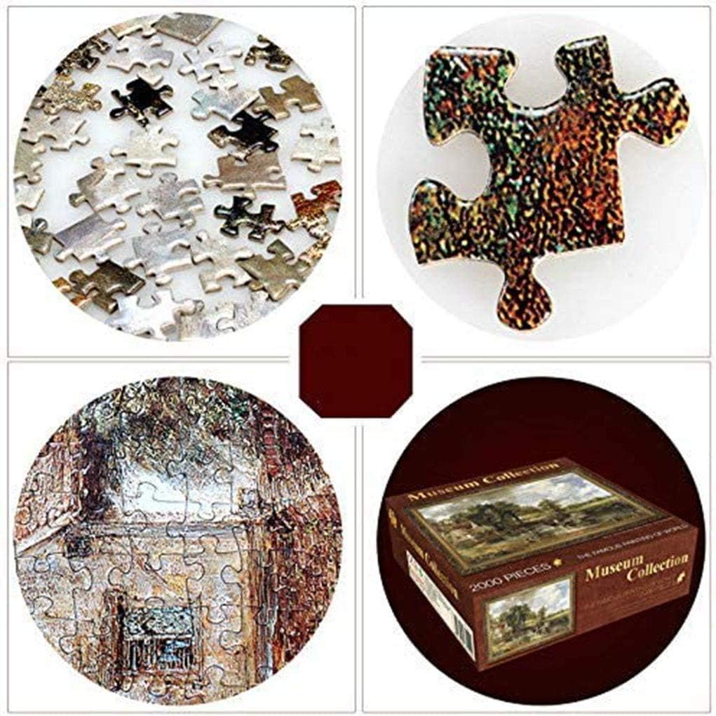 2000 Pieces Jigsaw Puzzles Large Puzzle Game Artwork for Adults Teens - Mona Lisa (39.4 x 27.6inch)