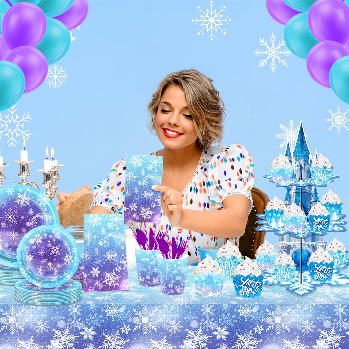 Le Alzata Per Cupcake A Forma Di Sirena - Torre Per Dessert A 3 Tre Marie