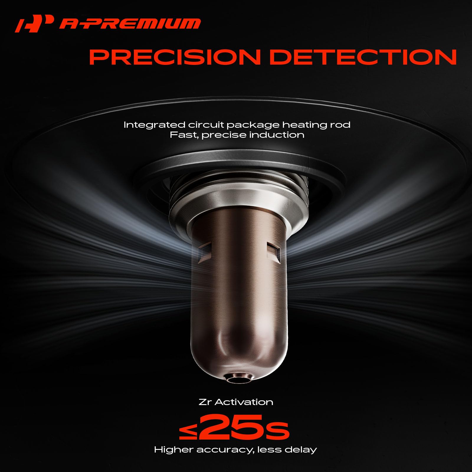 A-premium Sonda lambda compatibile con Honda Accord, Crosstour, Odyssey, Pilot, Ridgeline e Acura Mdx, Rdx, Rl, Tl, Tsx, Zdx, 3,2 l, 3,5 l, 3,7 l, Downstream, set da 2 pezzi, ricambio # 36542R70A01