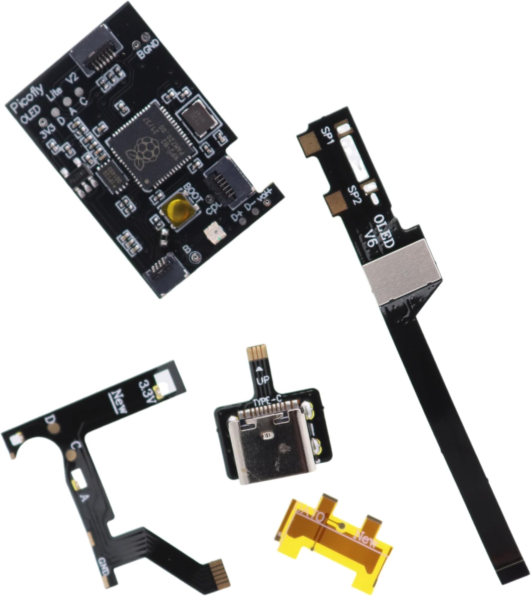 RP2040 V6 Chip Firmware Flashable Tools kit replacement for Picofly Pico