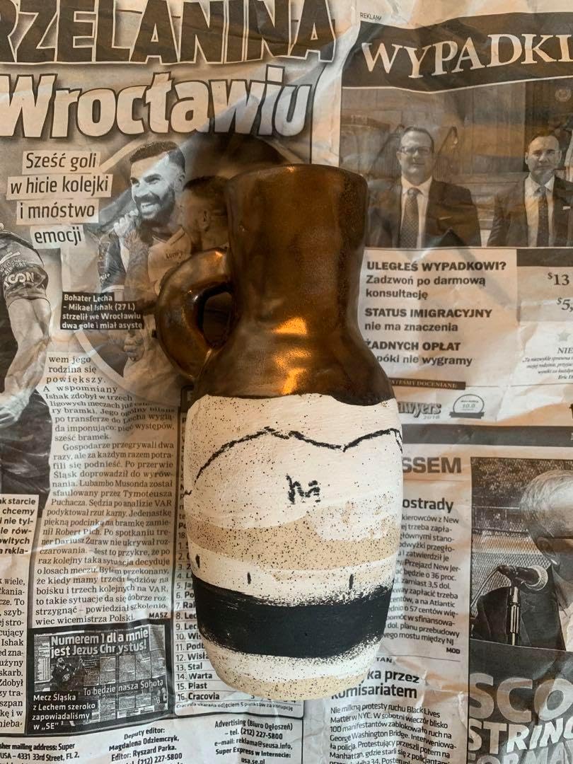 究極の古美術 蔵から釉薬ドロドロした凄そうな壺が出て来た壷花瓶花