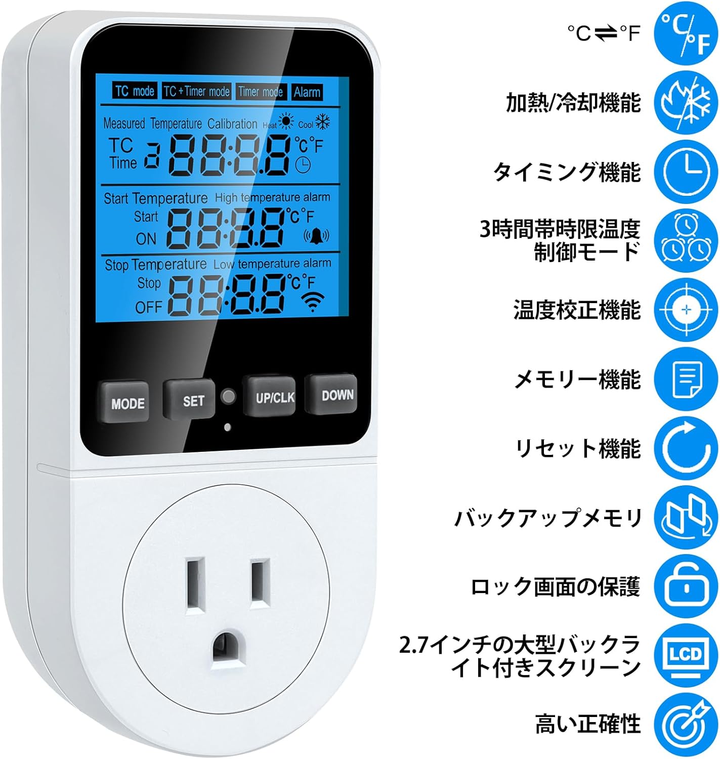 Makerfire Digital Thermostat Temperature Controller features overview