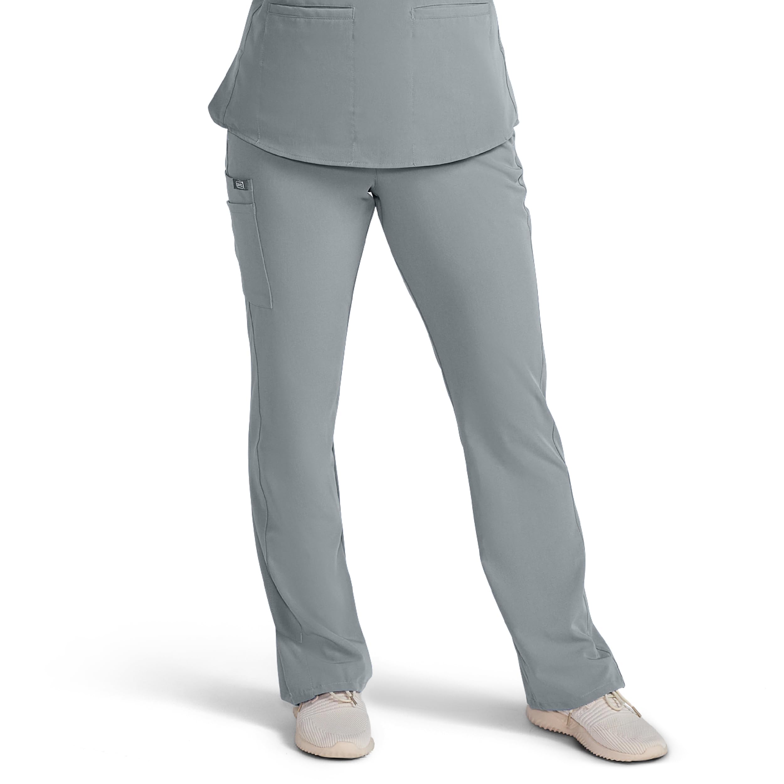 AVE. Women's Varick Six Pocket Midrise Straight Leg Scrub Pant