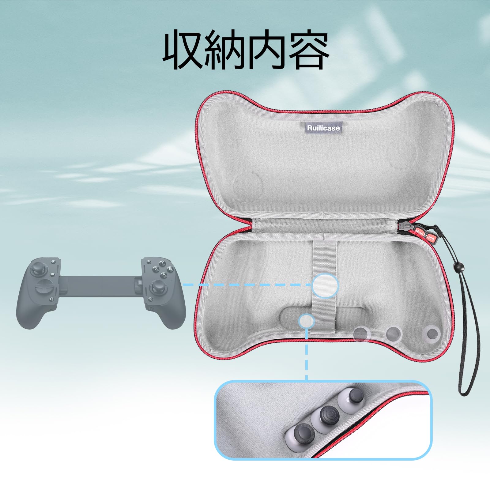 Razer Kishi V3 & 社外品キャリングケース Amazon.com: Aenllosi Hard Carrying Case for Razer Kishi V3 Pro
