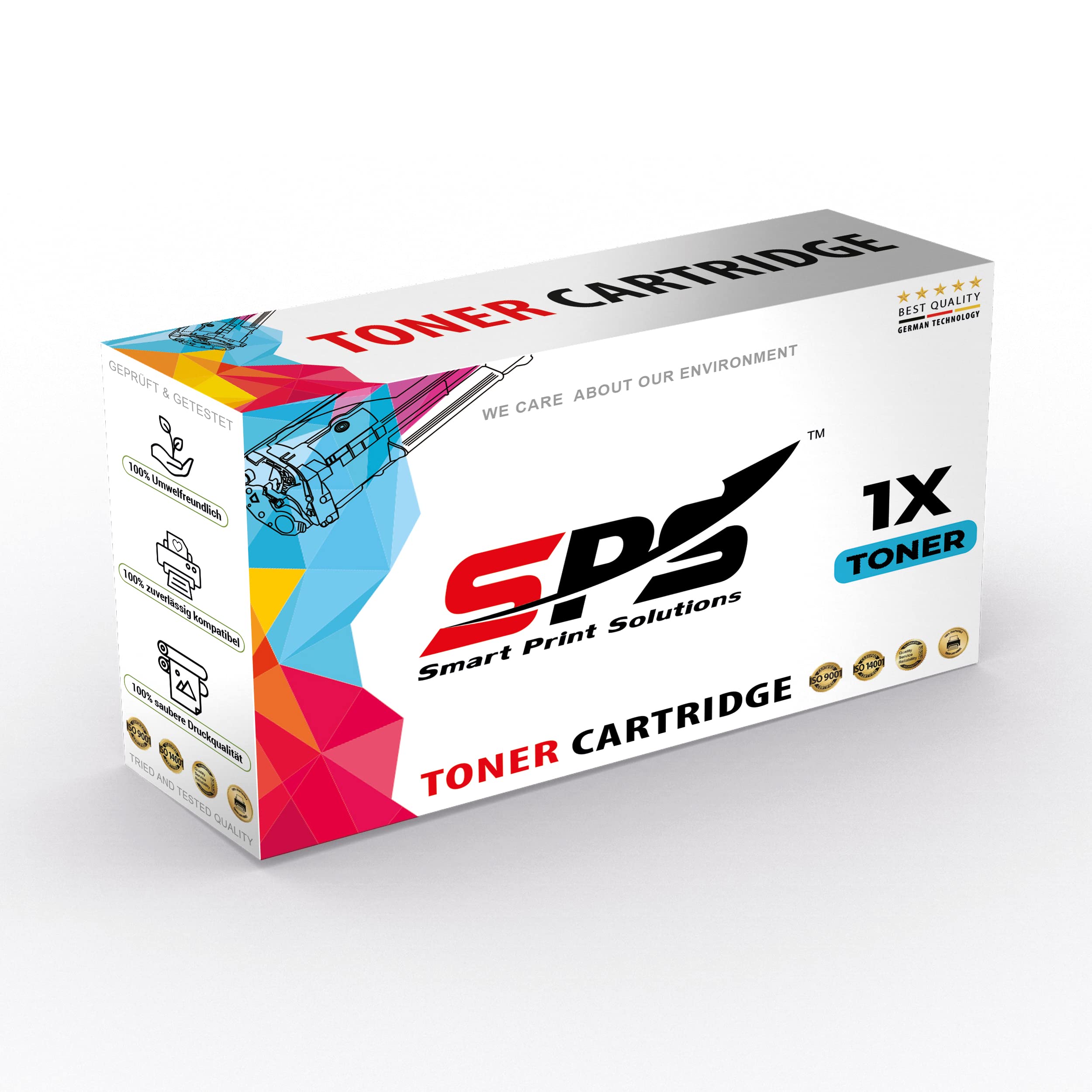 Smart Print Solutions 1x SPS Compatible Toner Cartridges Replacement for Kyocera TK-8335 C | Cyan | Taskalfa 3252CI 3253CI Copystar CS3252CI | Pages Yield 15,000