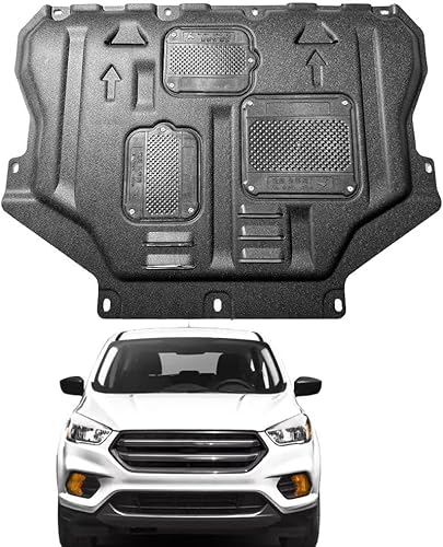 Protectores de motor para Ford Escape 2013 2014 2015 2016 2017 2018 2019 delantero protector contra salpicaduras de motor adecuado para escape