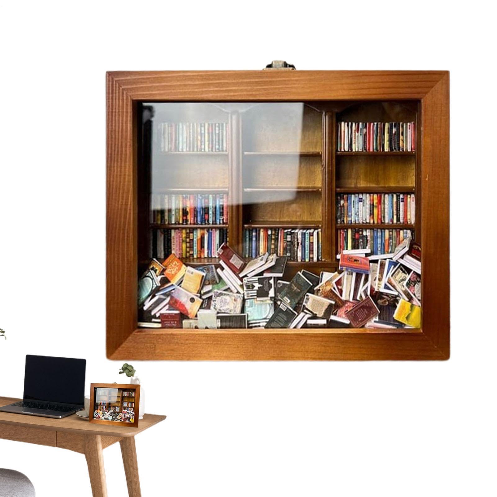 Bookstresowa zabawka 3D, kołysząca się witryna książek, sensoryczne pudełka