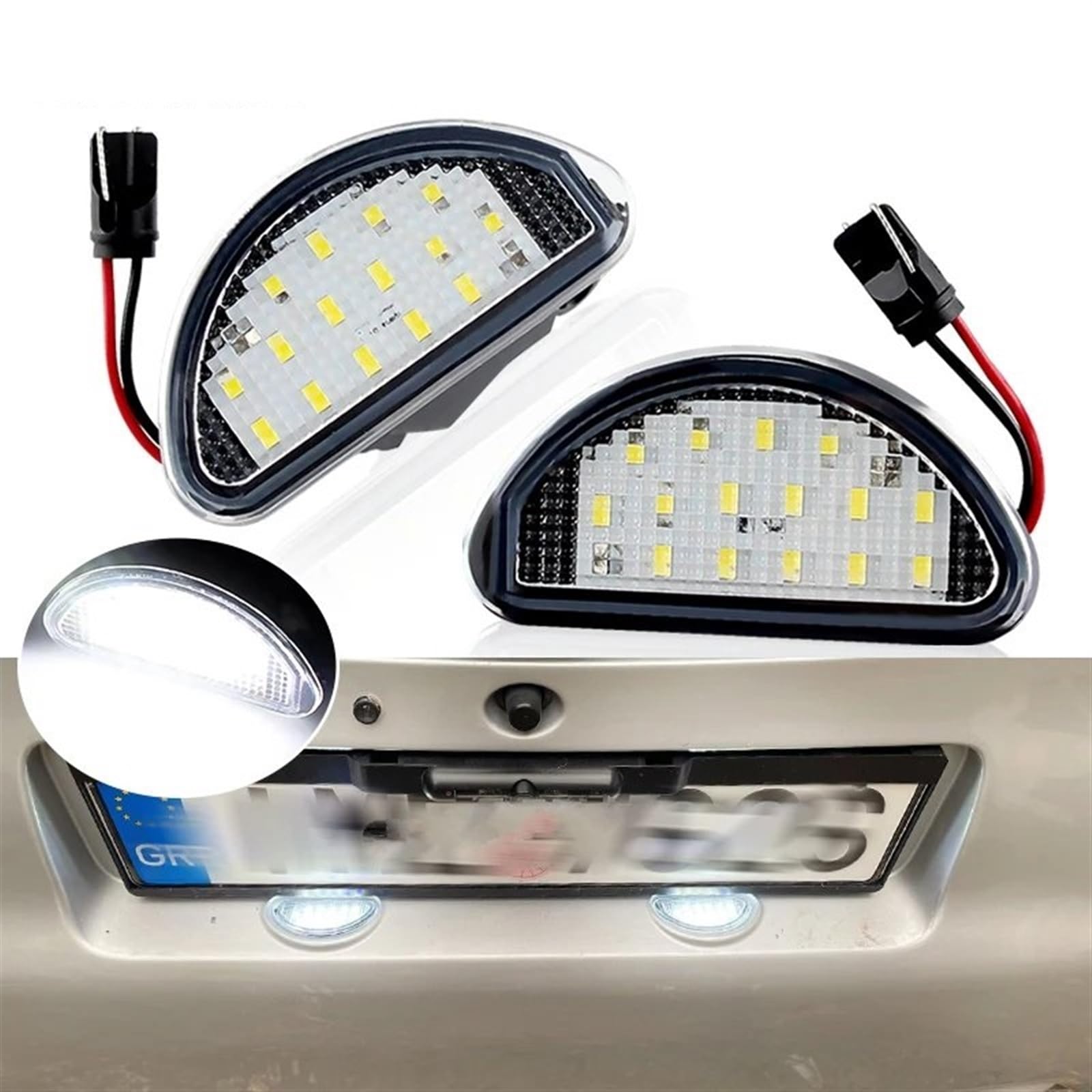 Amazon.co.jp: ナンバープレートライト アイゴ MK I 2005-2014