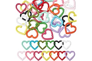 Iron Heart Spring Clasp Key Rings