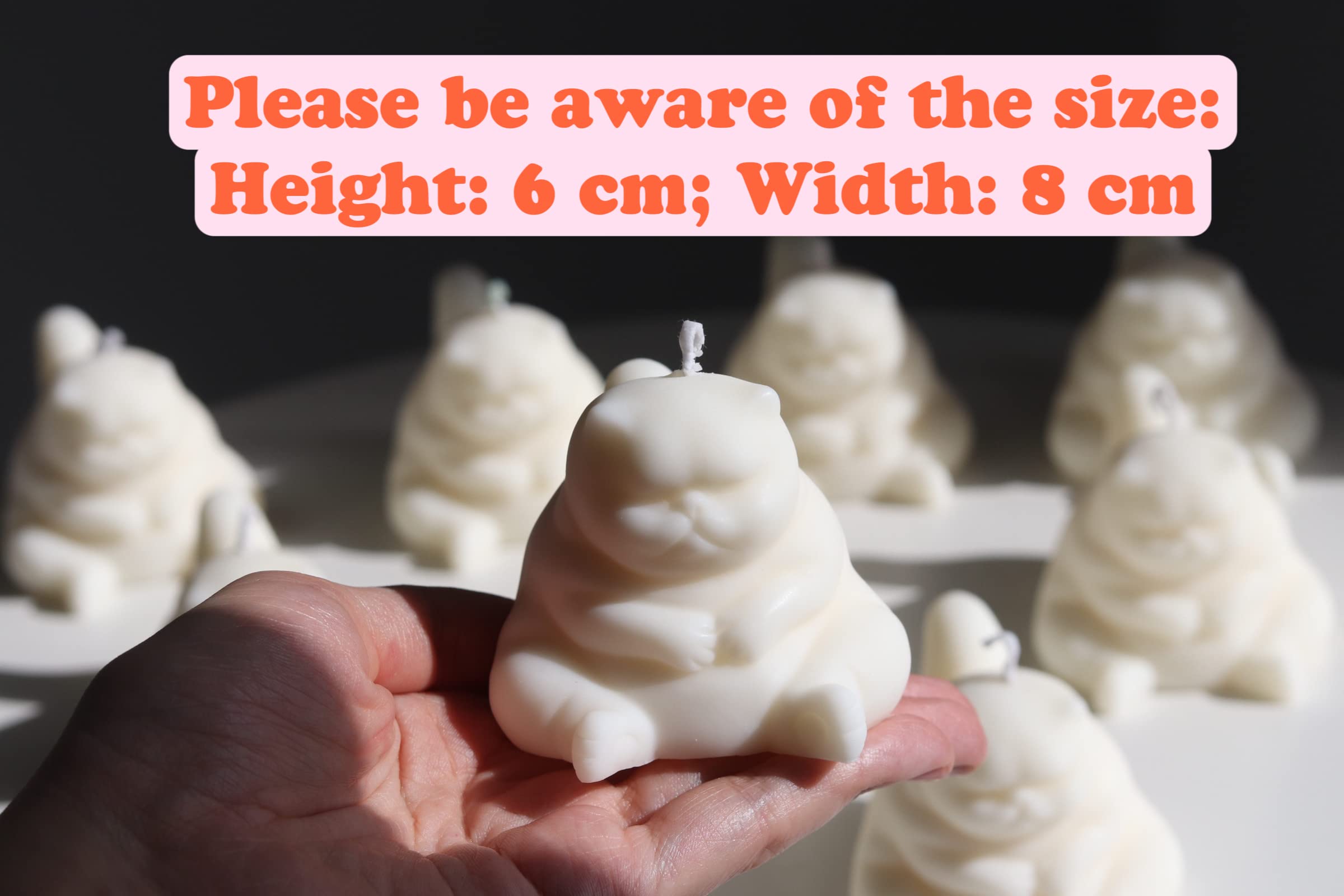 Brighter Sky Grumpy Cat Candle, Natural Premium Soy Wax, French Vanilla, Aesthetic Candles, Gift Ideas, Candle Décor, Gift for Her, Candle Gift, Gift for Friend, Decorative Candles (Pink)