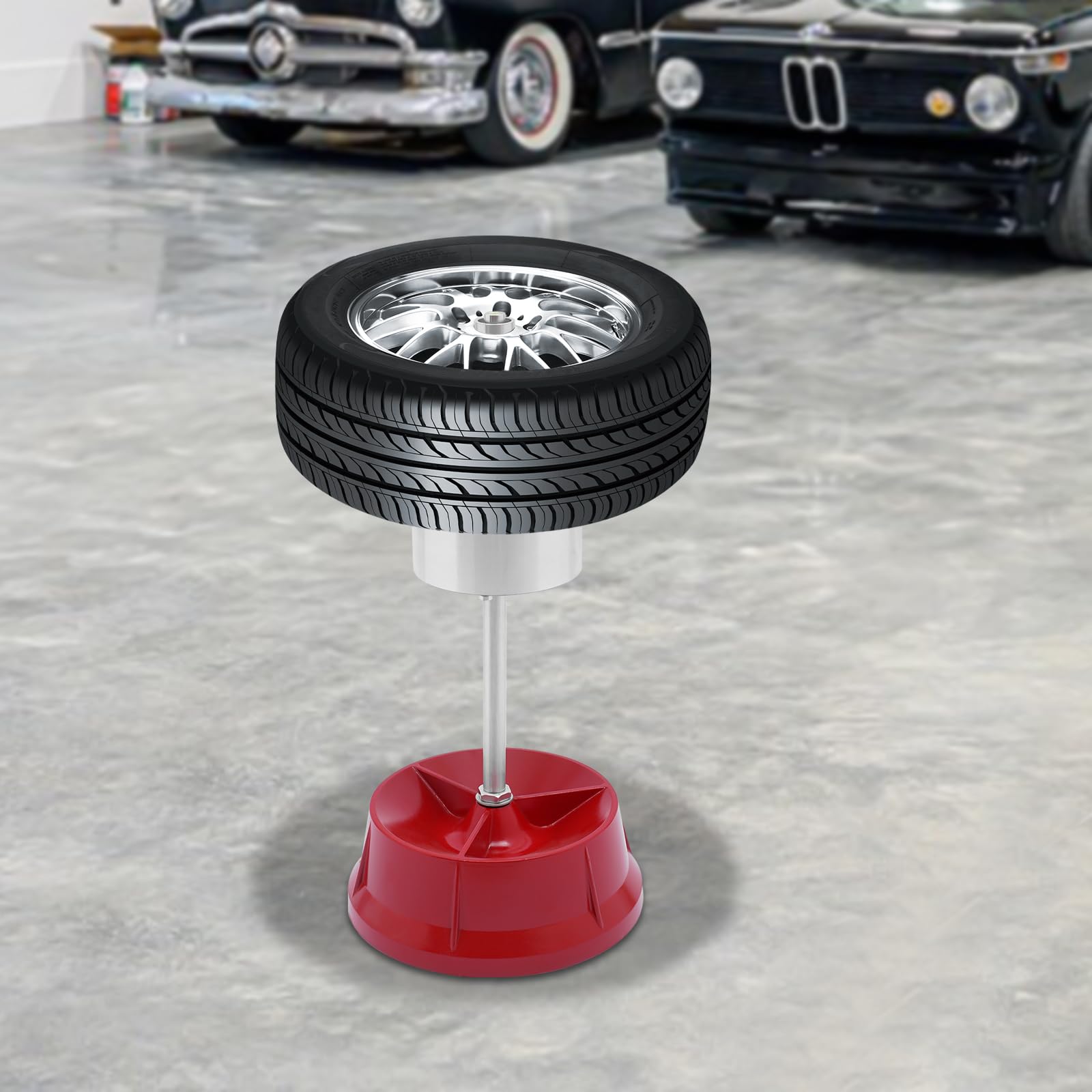 Ensamblador de neumáticos, máquina de equilibrio de neumáticos móvil, desmontador de neumáticos para motocicleta, cubo portátil, compensador de neumáticos para bujes con un diámetro de 1 a
