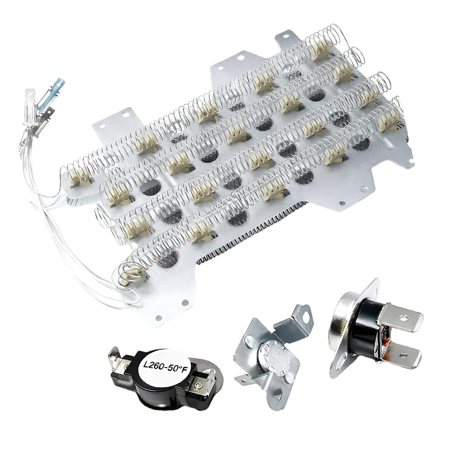 Geavonyg DC47-00032A Heavy Duty Dryer Heating Coil Wire Home Appliance Parts Easy to Installation High Efficiency Coil Set Heavy Duty Repair Easy Install
