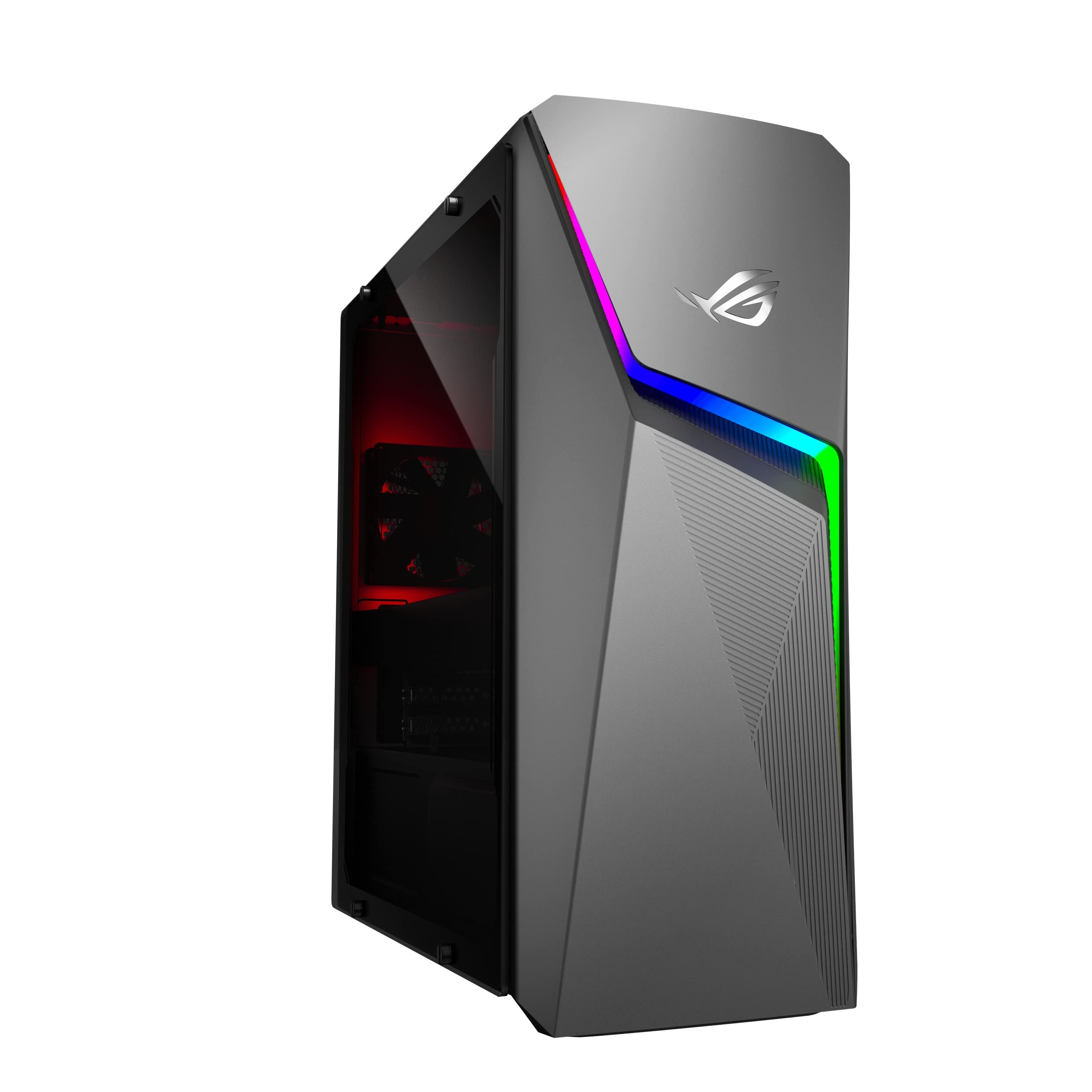 Asus ROG Strix G10CE-51140F1690 komputer stacjonarny (Intel Core i5-11400F, 16GB RAM, 1TB SSD, NVIDIA RTX3060-12GB, bez systemu operacyjnego), szary