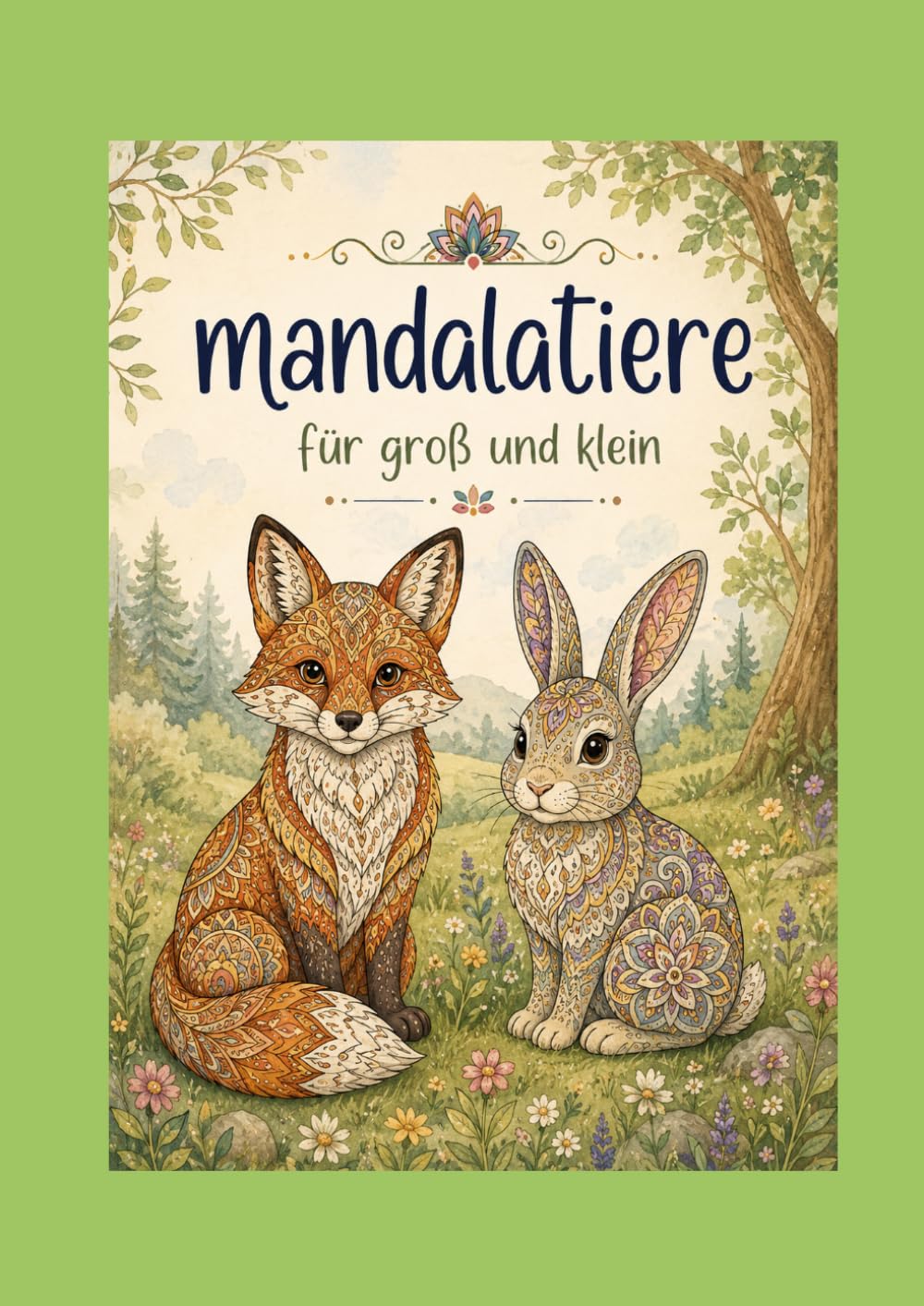 Mandalatiere für Groß und Klein