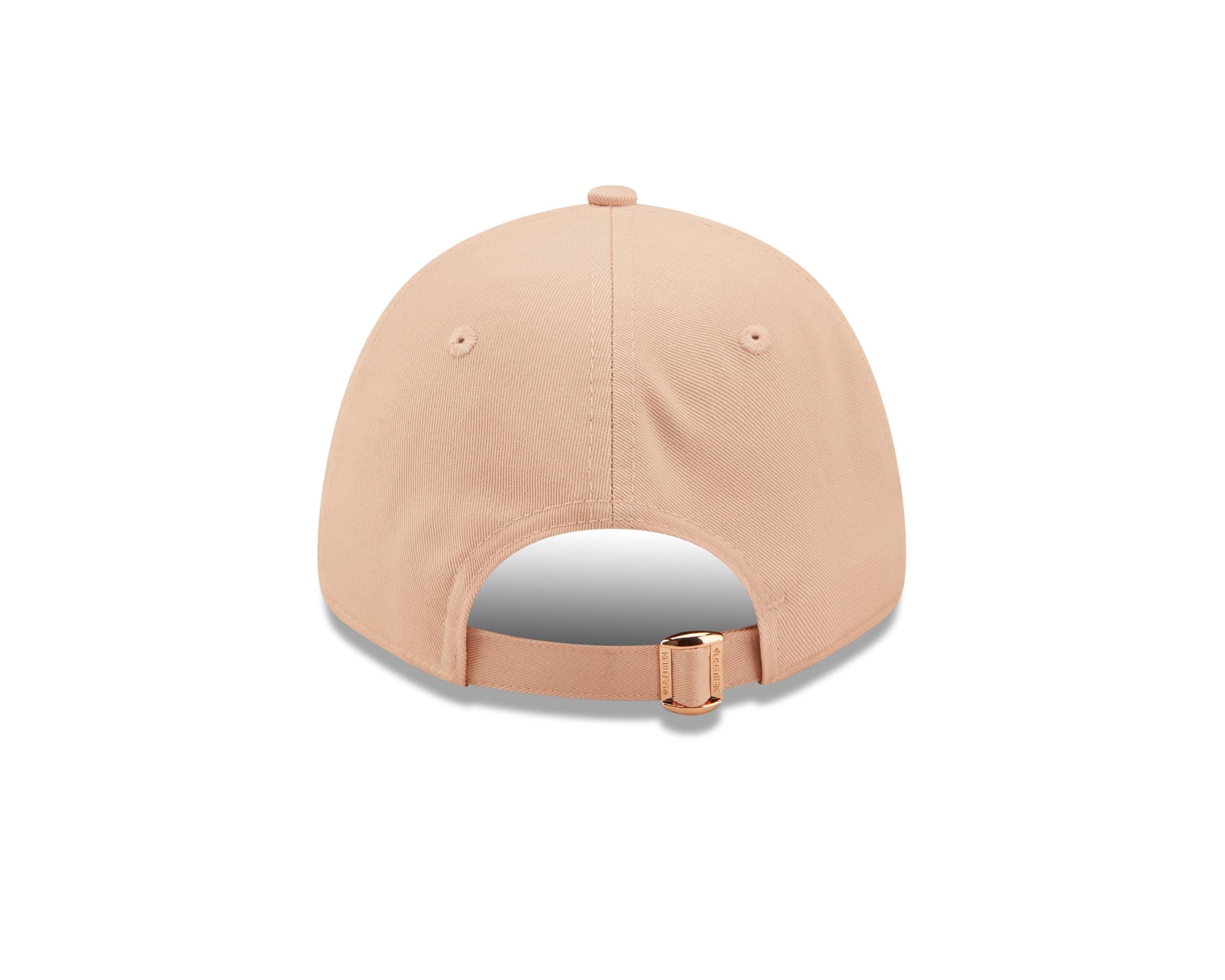 New Era York Yankees MLB Metallic Logo Blush Sky 9Forty Adjustable Women cap