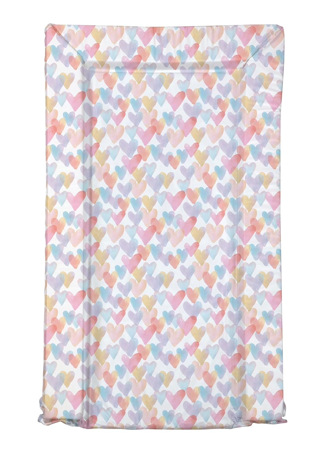 East Coast Nursery Watercolour Hearts Changing Mat