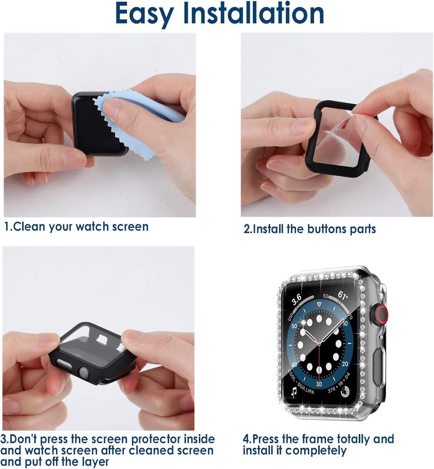 simpeak apple watch case