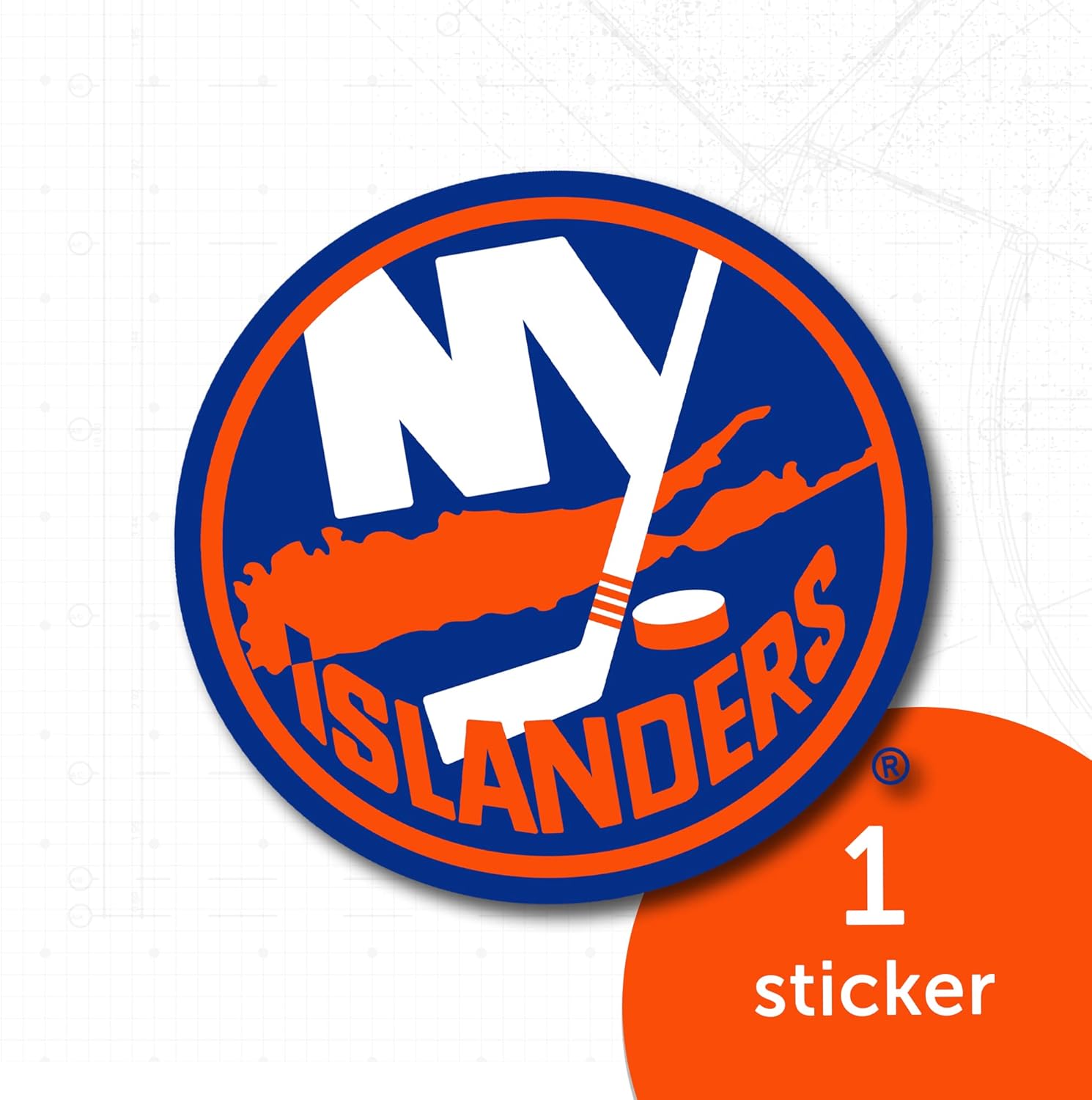Desert Cactus New York Islanders Sticker Team NHL National Hockey League Vinyl Decal Laptop Water Bottle Car Scrapbook (Individual A) - Image 4