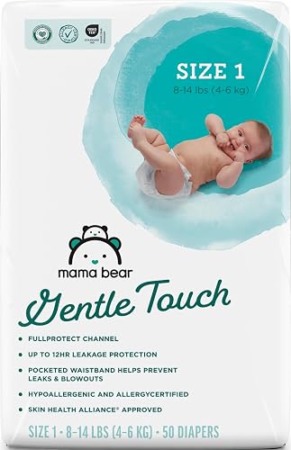 Mama Bear Gentle Touch Diapers (Size 1, 50ct)