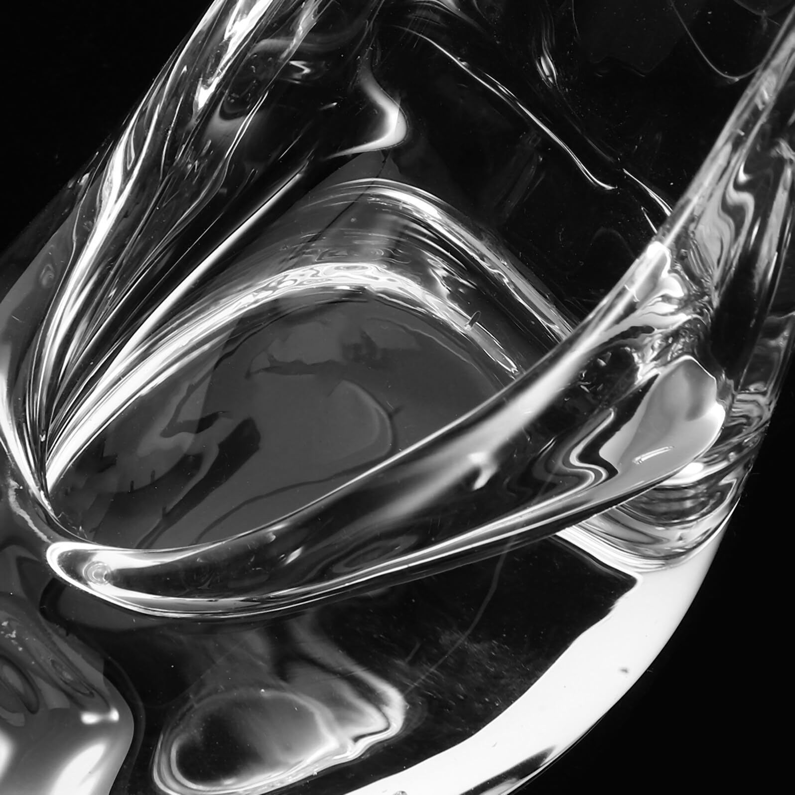 GLEAVI Glasschuhe Dekoration Kristall High-Heel-Verzierungen für Party und Geburtstag Durchsichtige Absatzverzierungen aus Glas Prinzessinnen-kristallschuhe für Sammlerfigur