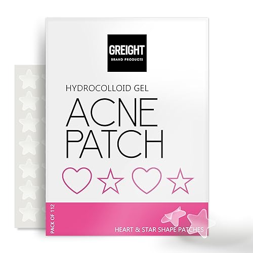 Parches para espinillas para la cara - Parches hidrocoloides para el acné para cubrir zits, manchas y brotes - Vegano, libre de crueldad, neutro en