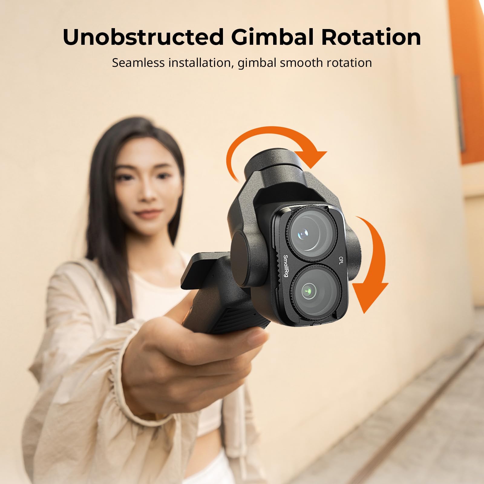 SMALLRIG Zestaw filtrów dzielonych dla Dji Osmo Pocket 4P, 5 sztuk