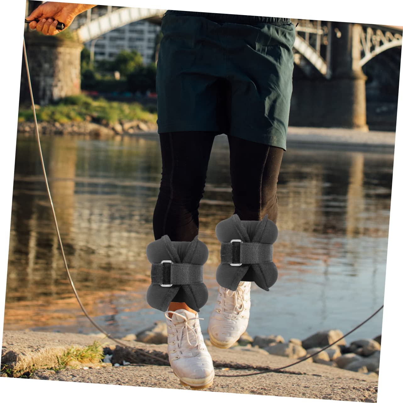 SUPVOX Pesi Per Caviglie Da Pesi Multifunzione Per Gambe Resistenti All Usura Portatili Per Polsi Realizzati Materiali Di Durevoli Per Allenamento Corsa Escursionismo e Cardio Adattabile