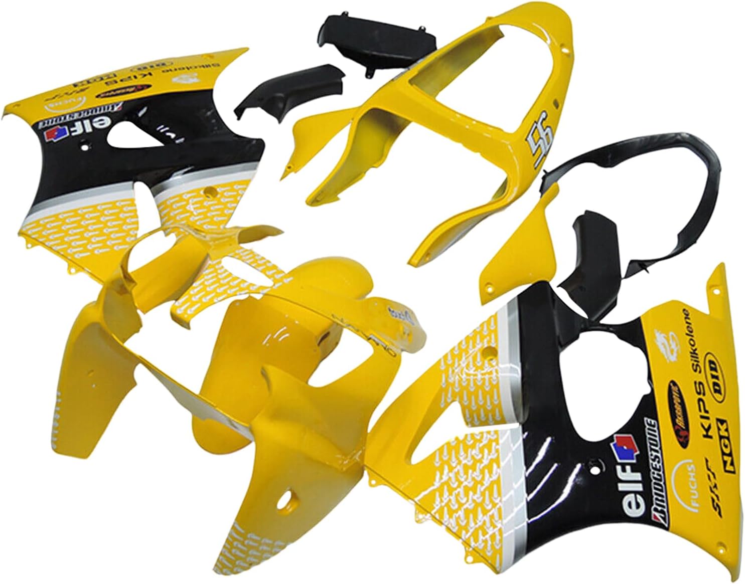 Viprh zx6r カウル 適用カワサキ ZX6R 1998-1999用 外装カウル UV塗装