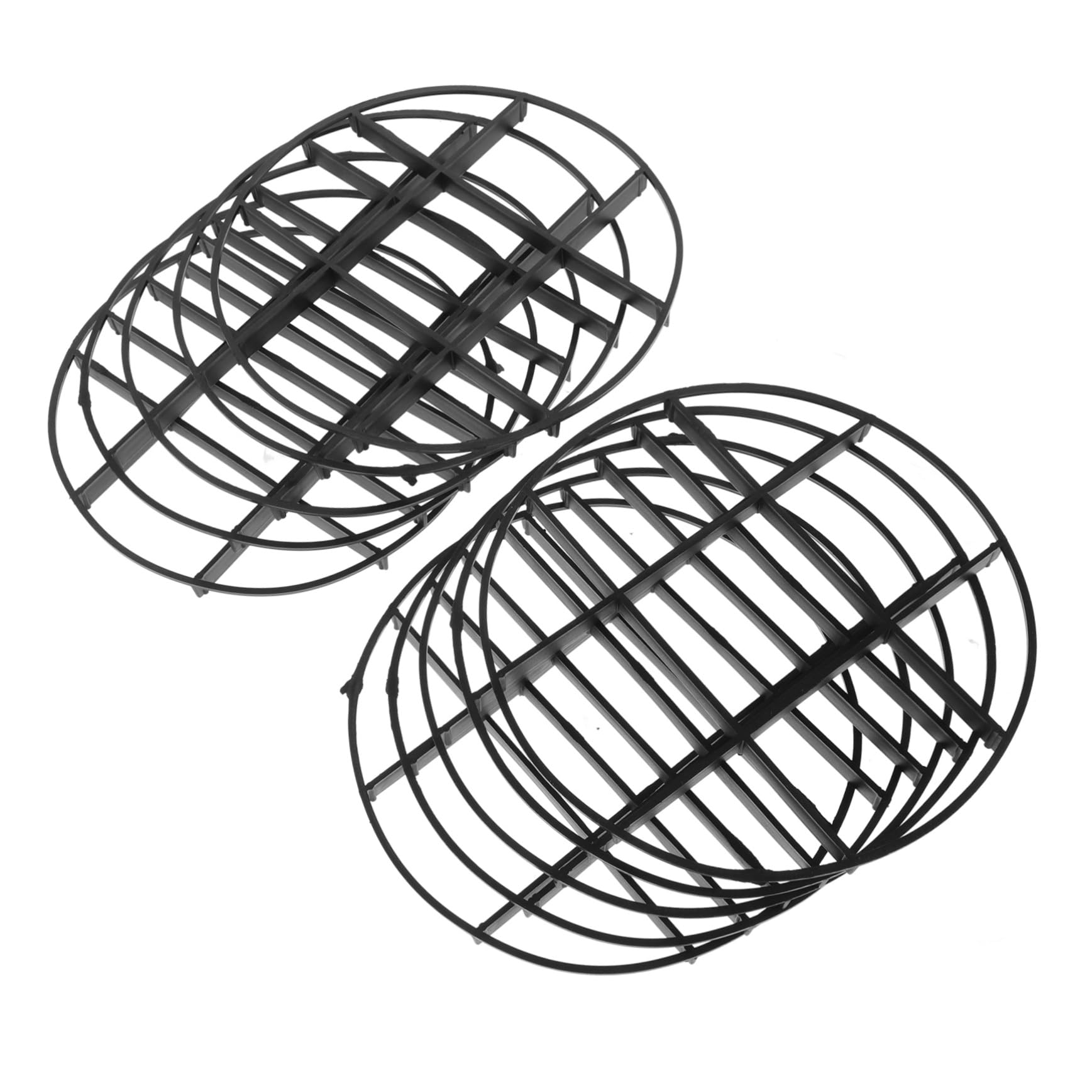 Toyvian 4 Ensembles sous Plat Plastique pour Pots De Fleurs Supports De Plantes Respirants pour Éviter La Migration Sol pour Intérieurs Et Extérieurs 10 Pièces * 4