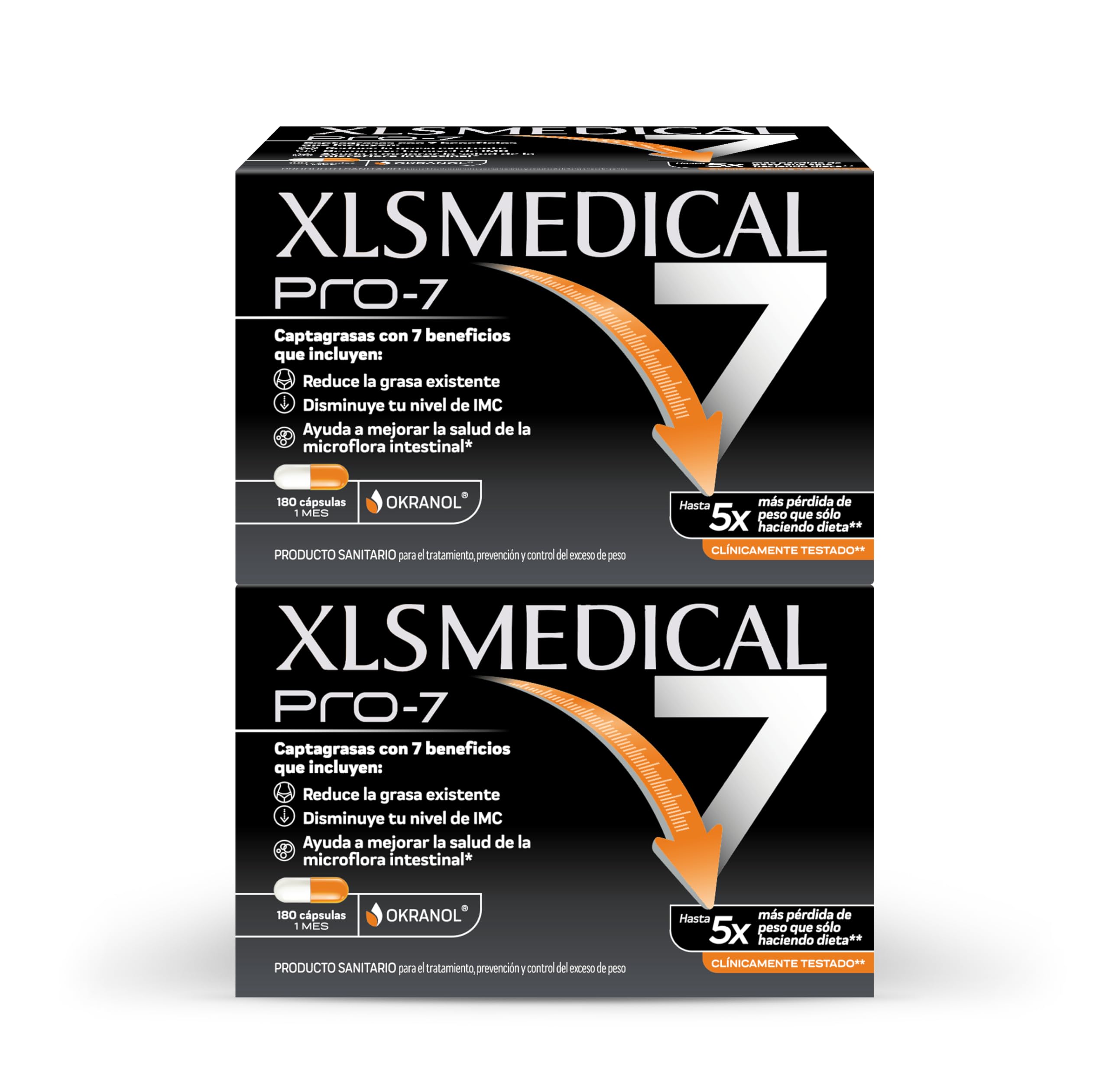 XLS MEDICAL PRO 7 NUDGE LOTE 180 comprimidos