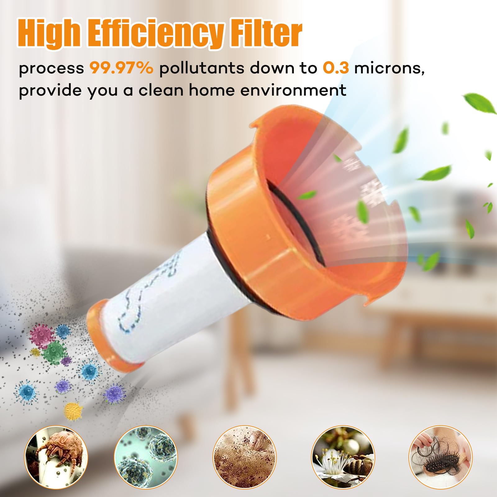 ZR009020 Filtri di Ricambio per Rowenta X-Pert 5.80/ X-Force 8.80 Kit Accessori Aspirapolvere Cordless 2 Filtri Anteriori 2 Filtri Posteriori 1 Spazzola Pulizia