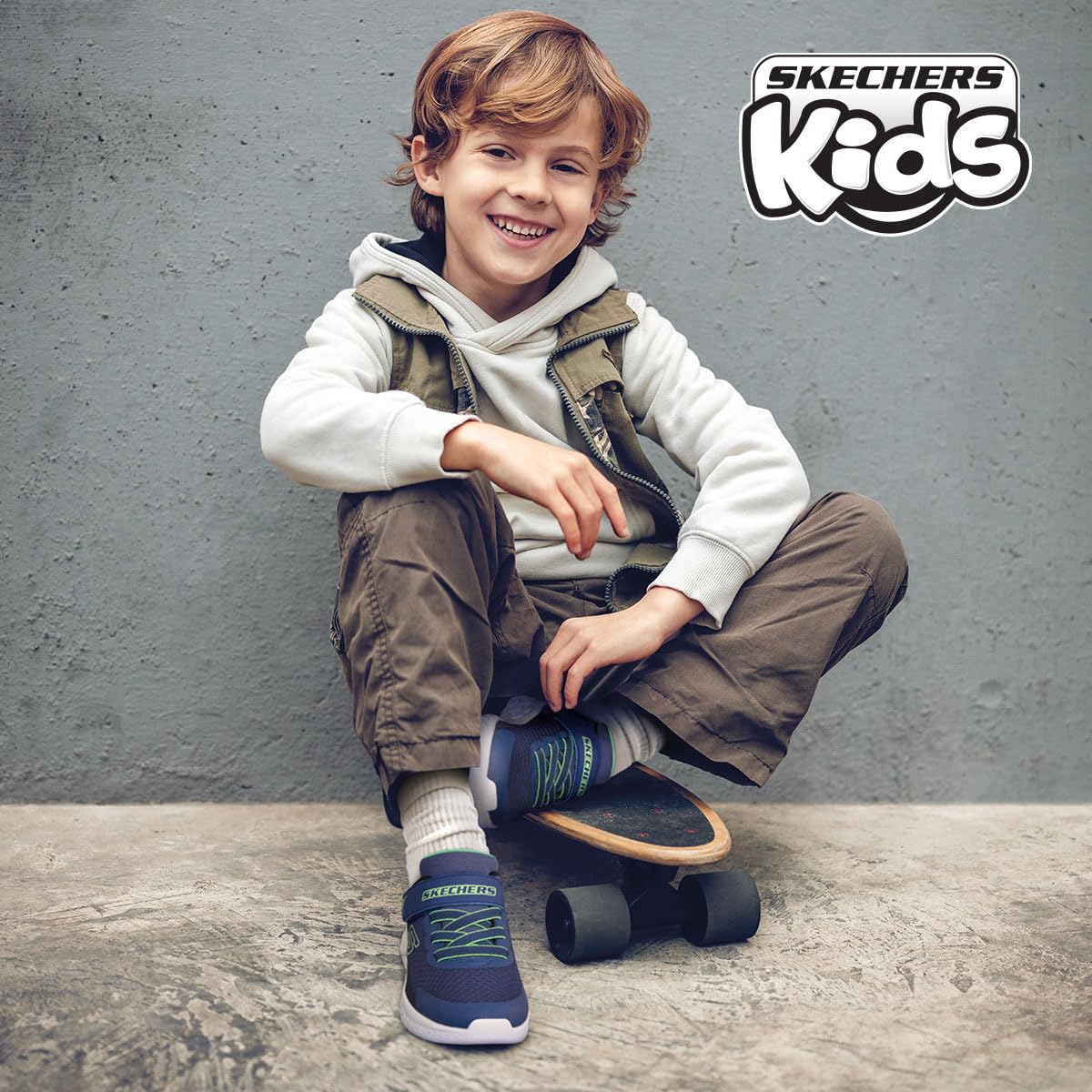 Visita la tienda de Skechers Skechers Skechers Razor Air Hyper-Brisk ZapatillasNiños in use