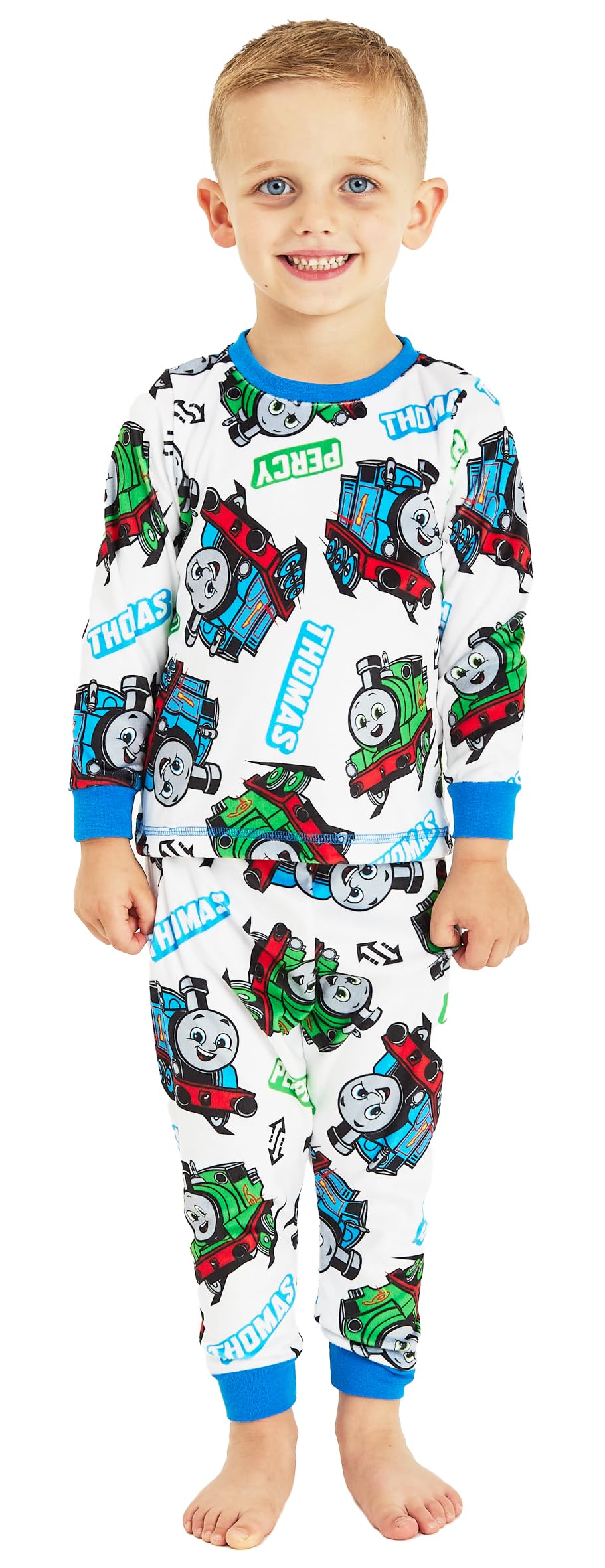 THOMAS & FRIENDS Boys Fleece Pyjamas (Thomas the Tank, 3-4 Years)