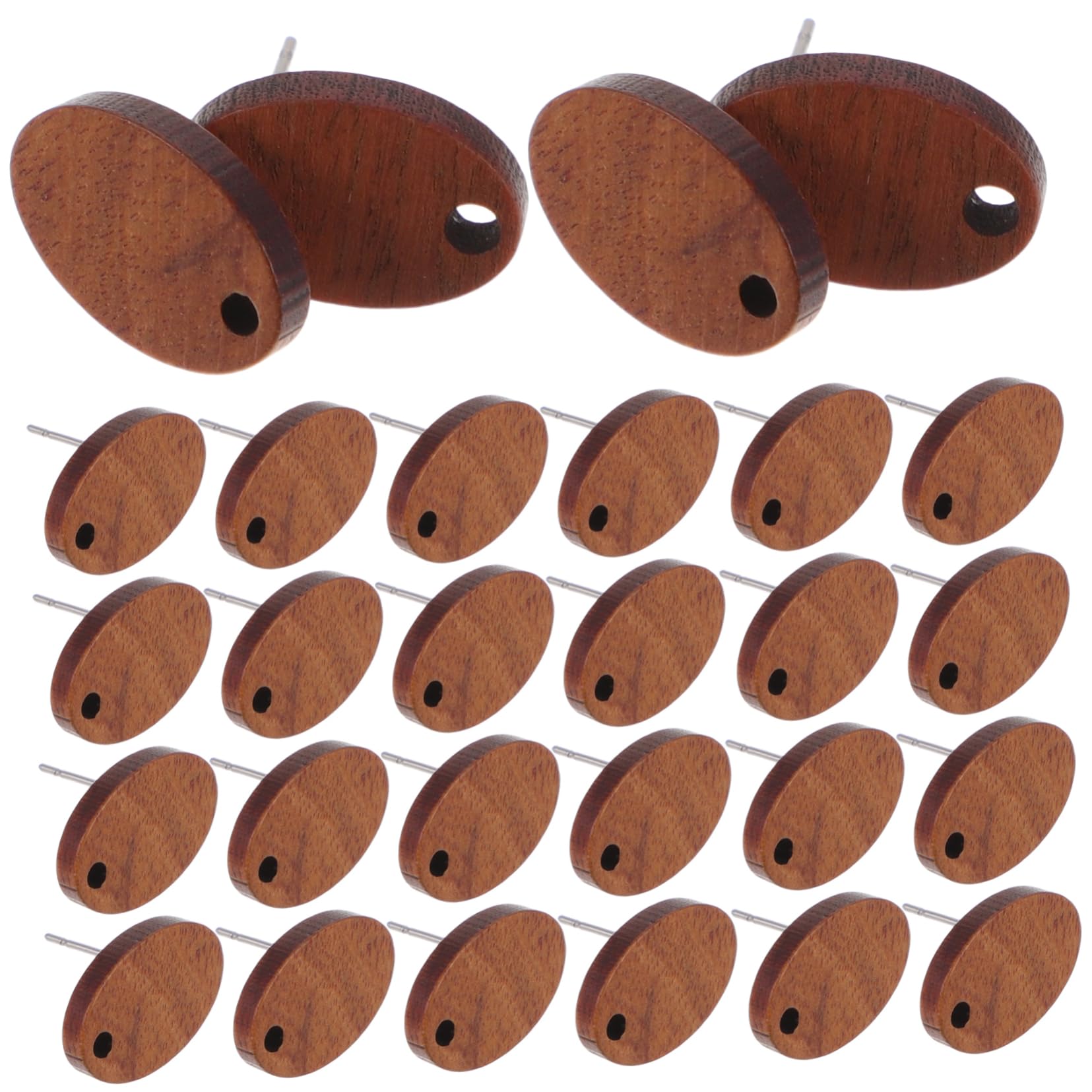 STOBOK 120stücke Geometrische Holz-Ohrringe Materialien Kreative Ohrring- Für Schmuckherstellung Für Einzigartigen Modeschmuck Und