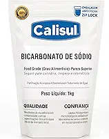 Bicarbonato de Sódio Premium Extra Fino 1kg - Alta Pureza com Zip Lock