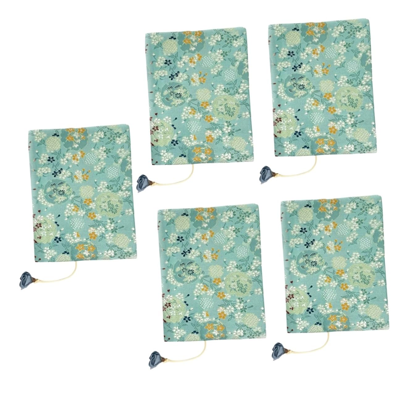 EXCEART 5piezas Cubierta De Ajustable Para Libros Funda Protectora De Libros Reutilizable y Lavable y Notas