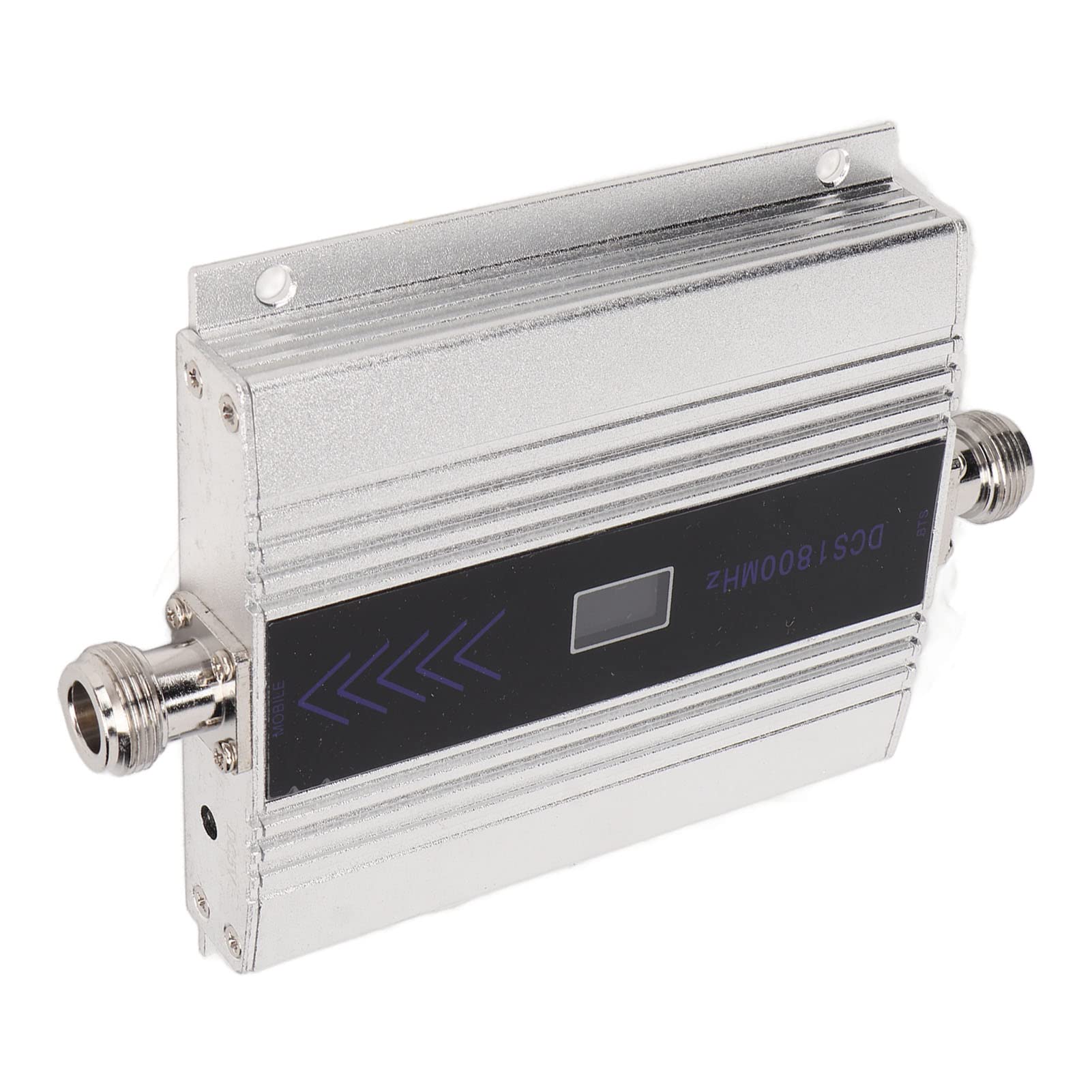 Répéteur de Téléphonie Mobile, Argent en Alliage en Aluminium, Gain de Liaison Montante de 60 ± 3 DB, Gain de Liaison Descendante de 65 ± 3 DB, Améliorez la Voix 4G HD et Les