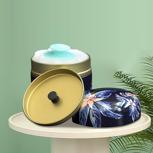 Miniatura 7 de Topwon Estuche de polvo con soplete de polvo para polvo corporal Estuche de polvo para bebé y mamá (negro) Negro -,Azul,púrpura, (Purple