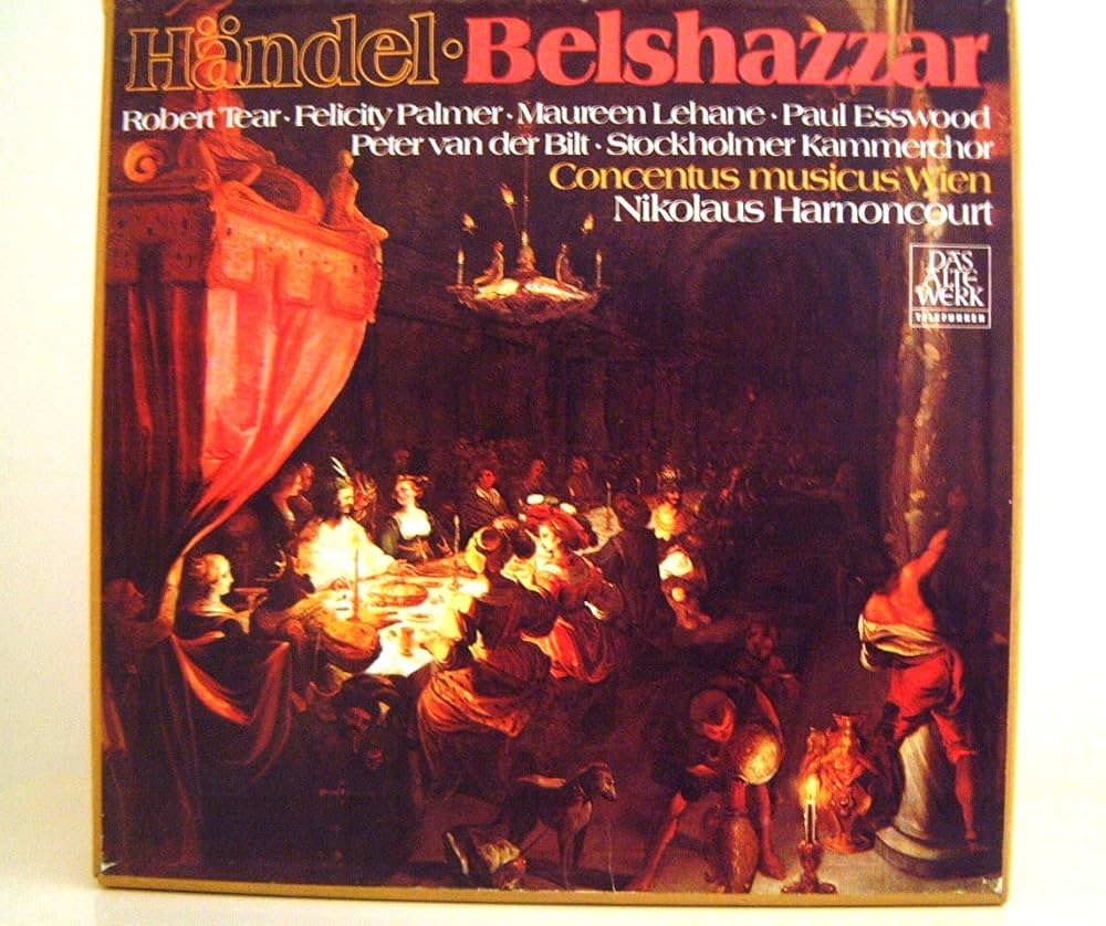 未開封　Georg Friedrich Händel BELSAZAR CD George Frideric Handel, Dietrich Knothe, Peter Schreier