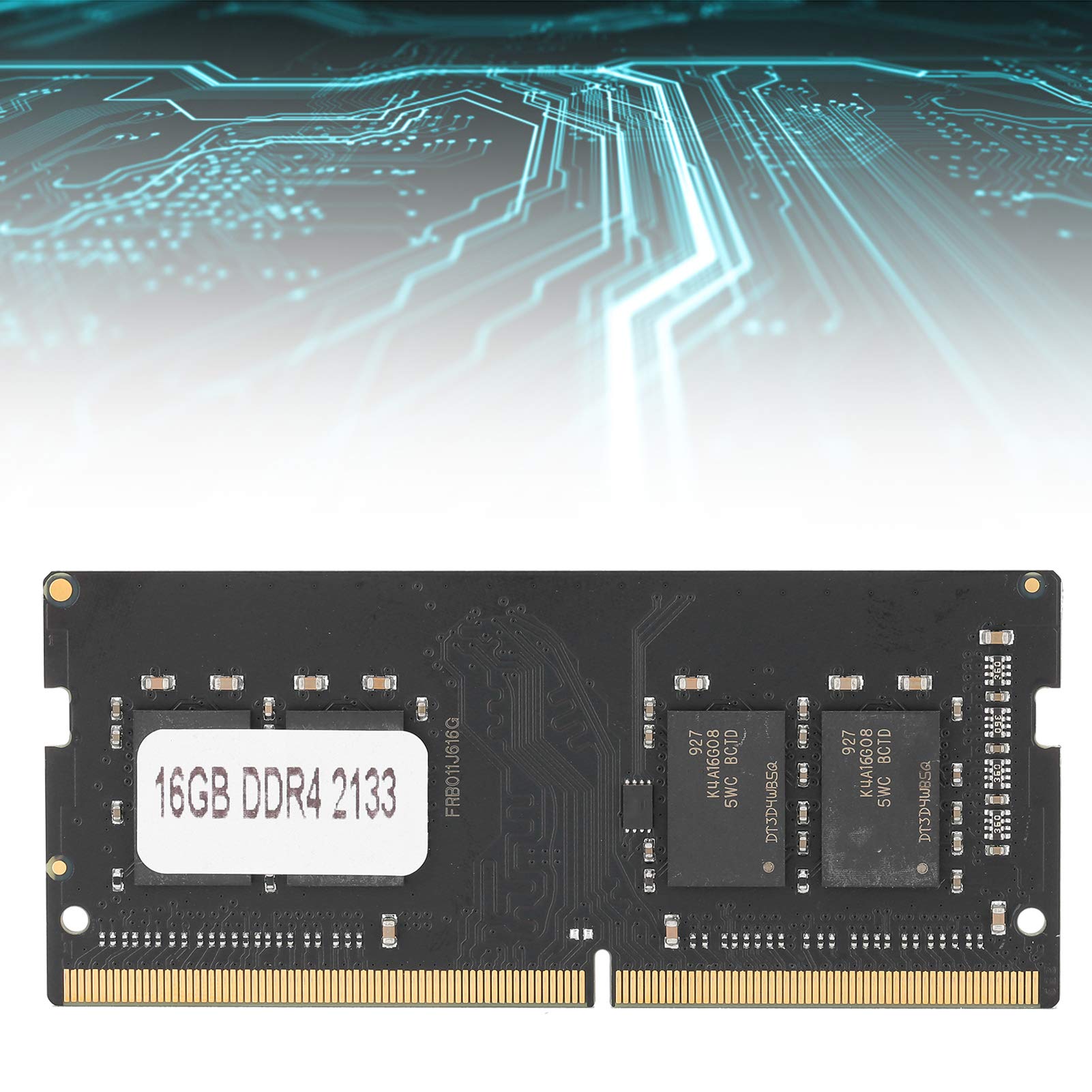 Moduł Pamięci Laptopa 16 GB DDR4, Wysokowydajna pamięć RAM z Szybkim Rozpraszaniem Ciepła, w Pełni Kompatybilna z Procesorami Intels AMDd PC4 17000 19200 2666 V (2133MHz)