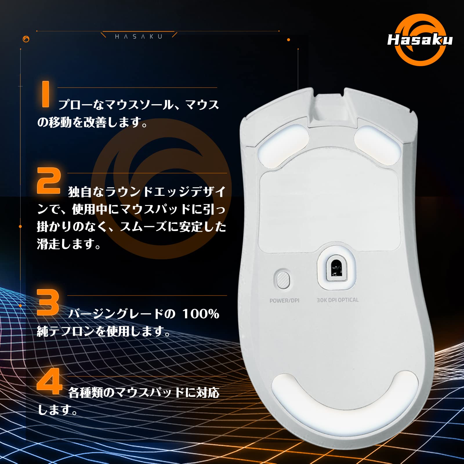 Amazon.co.jp: Razer DeathAdder V3 Pro ゲーミングマウス 用 2セット