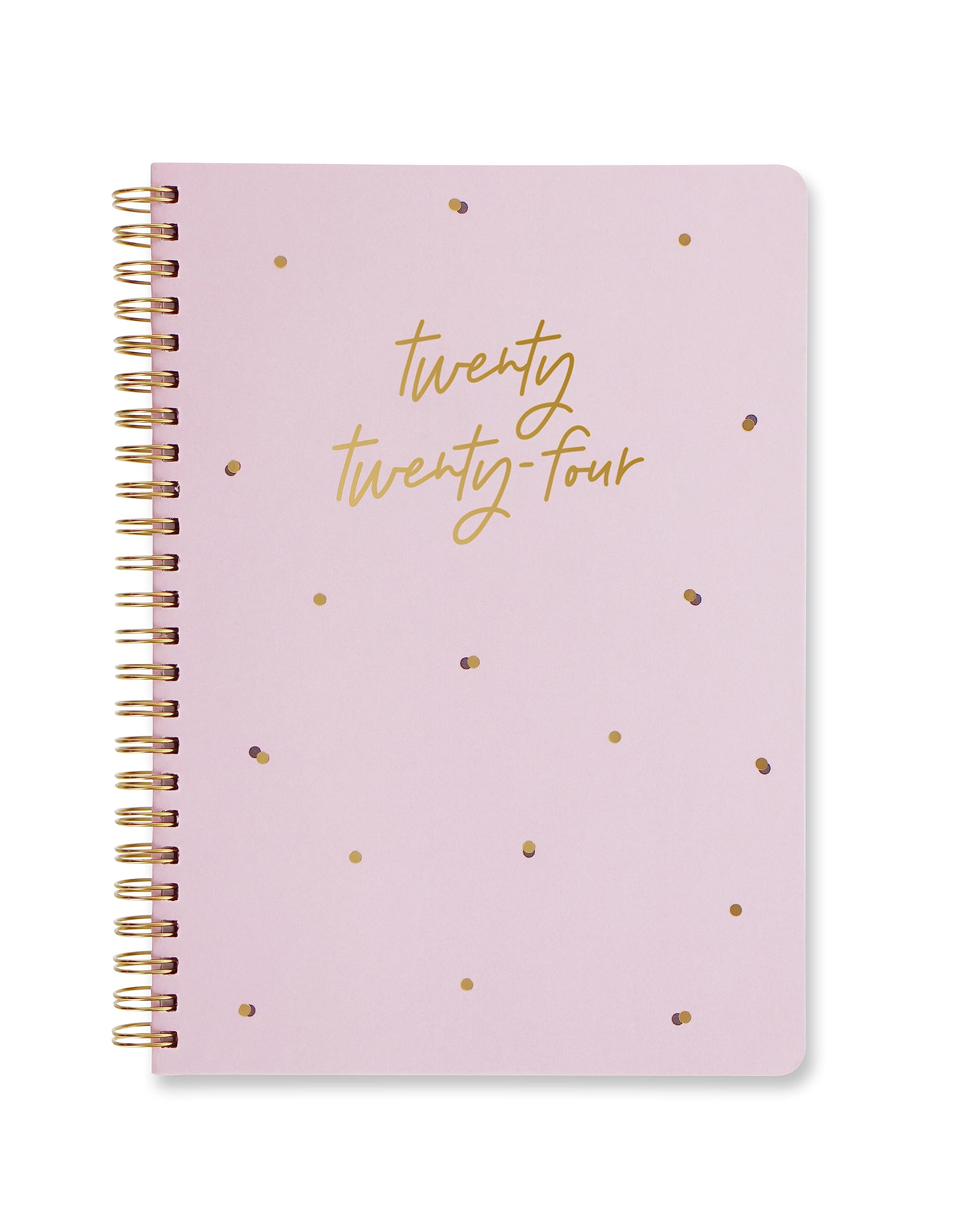 Letts Celebrate A5 week to view 2024 diary - rose