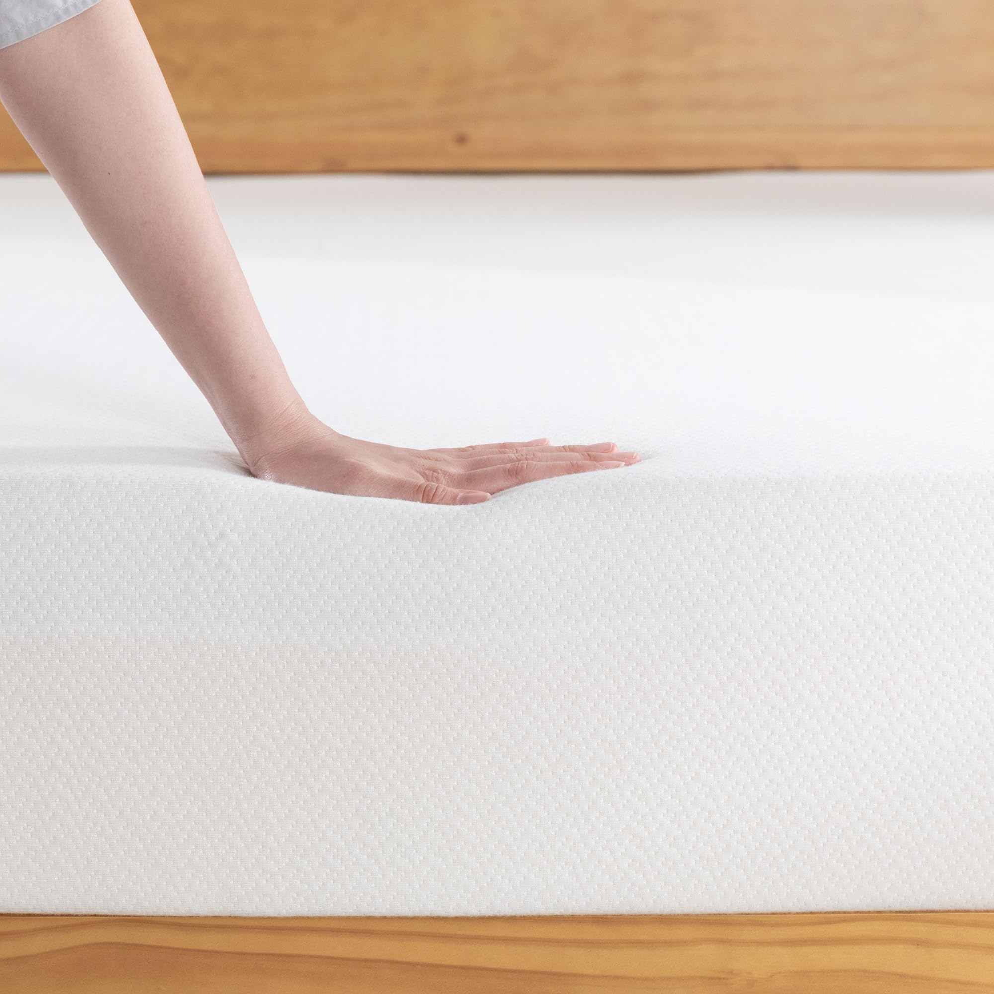 Zinus Materasso 120x190cm - Altezza 20cm MED H2-H3 - Materasso in memory foam al tè verde