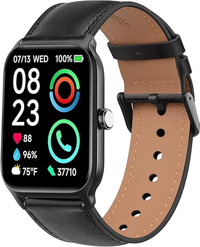 Correa de cuero para Fossil Gen 65E 1.732 inGen 5 CarlyleGarrettreloj inteligente Julianna para mujer, correa de repuesto ajustable de cuero suave Correa de cuero para Fossil Gen 65E 1.732 inGen 5 CarlyleGarrettreloj inteligente Julianna para mujer, correa de repuesto ajustable de cuero suave